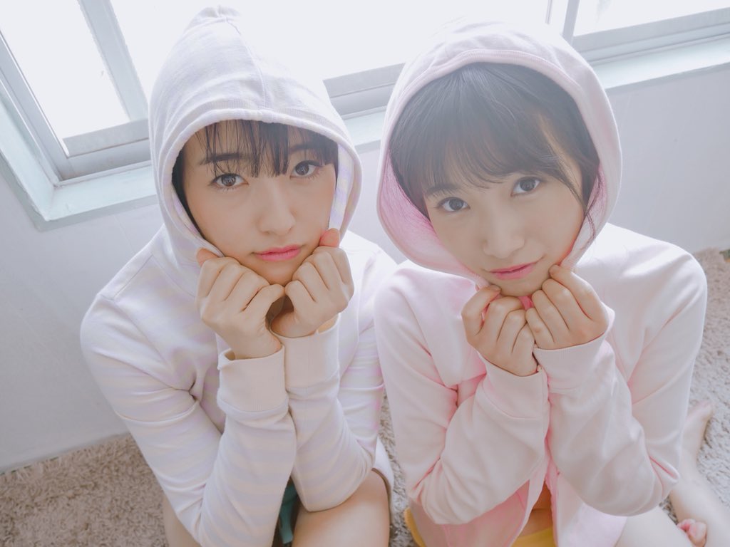 HKT48・田島芽瑠、朝長美桜との激かわ２ショットを披露！ファン「めるみおは最高」