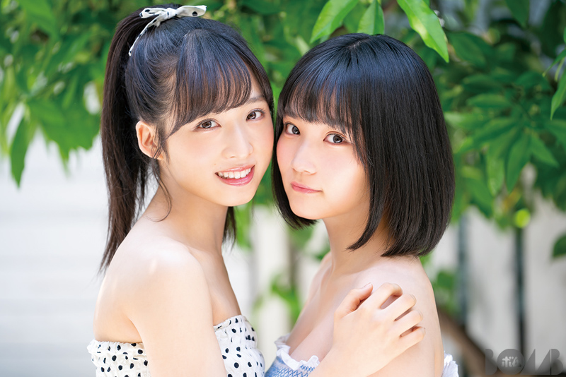 AKB48の新しい時代を作る小栗有以・矢作萌夏が雑誌「ボム」7月号の表紙に登場！