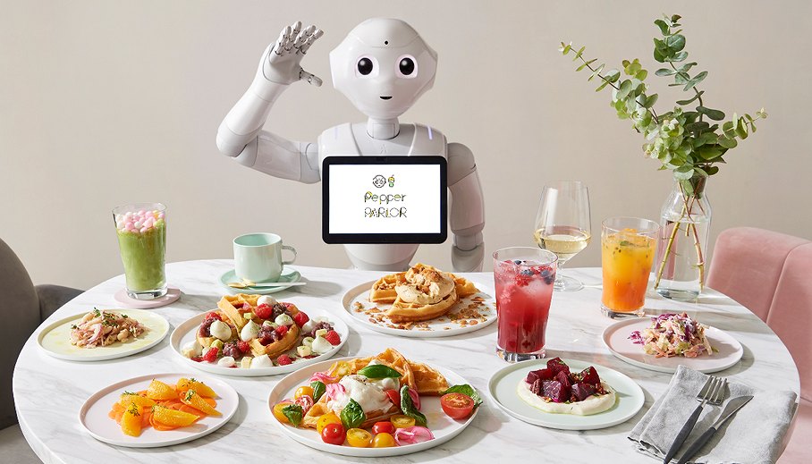 ロボット達が客をおもてなし！ソフトバンクロボティクスが「Pepper PARLOR」を東急プラザ渋谷にオープン
