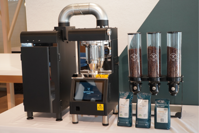 外食店が手軽に自家焙煎コーヒーを提供できる「ROASTELIER by NESCAFÉ」の焙煎機を全国で提供開始！合わせてカフェも神戸にニューオープン